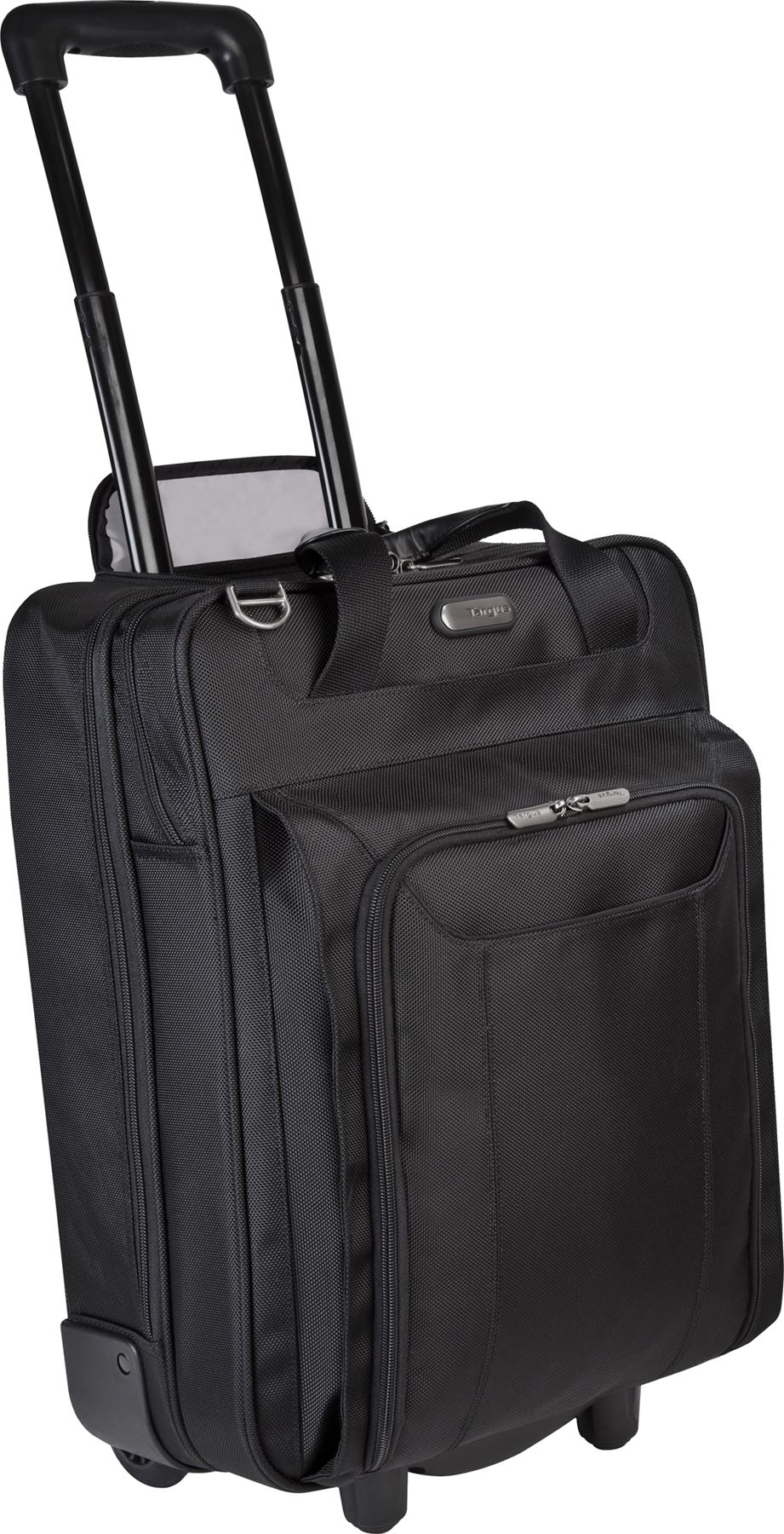 17” Corporate Traveler Vertical Rolling Laptop Case - CUCT02R - Black ...